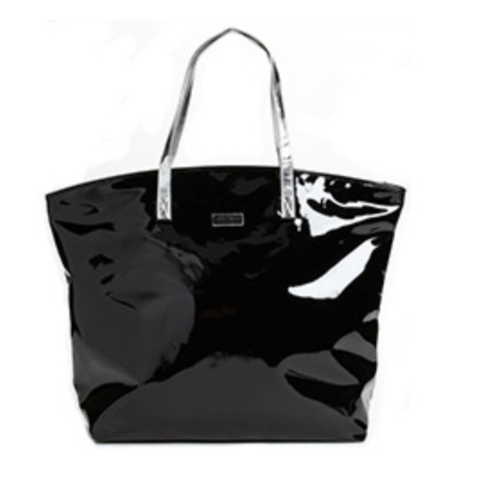 🎒 Jimmy Choo Large Black Zipper Bag